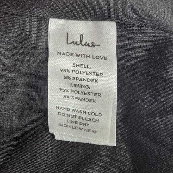 NWT‎ Lulus Dancefloor Bombshell Metallic Pink One-Shoulder Mini Dress Size M & L - Picture 12 of 14